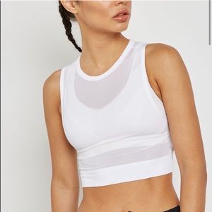 Nike Dri Fit Mesh Crop Tank